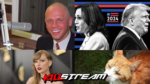 KILLSTREAM: DEBATE FALLOUT, TAYLOR BACKS KAMALA, ARE THEY EATING CATS?, + JAMES EDWARDS LIVE