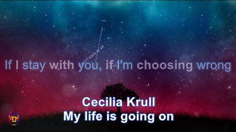 Cecilia Krull - My life is going on - Casa de papel - Lyrics Paroles Letra