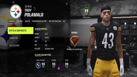 How To Create Troy Polamalu Madden 23