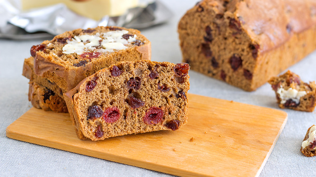 Irish Halloween treat: Barmbrack tea cake