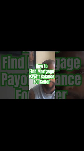 How to Find Mortgage Payoff Balance For Sellers #Get2Steppin w/S2