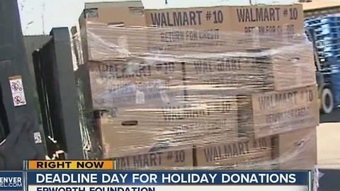 Deadline day Thursday to raise money for Daddy Bruce Thanksgiving