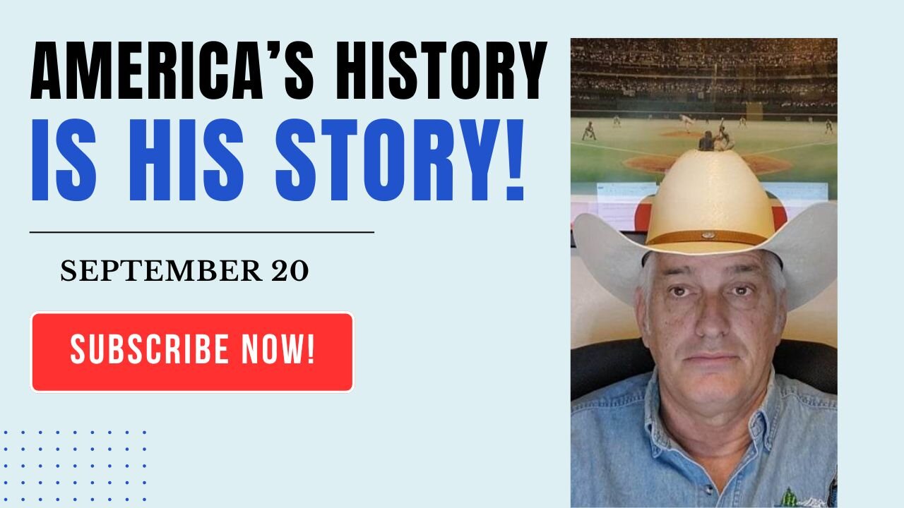 America's History is His Story! (September 20)