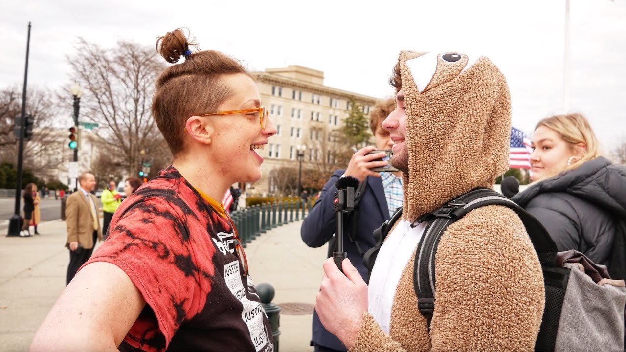 Democrat Protestors Go Crazy on January 6th