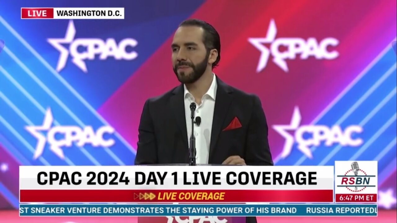 🚨 💥 Full CPAC Speech Nayib Bukele, President of El Salvador, Articulates The Disease In USA