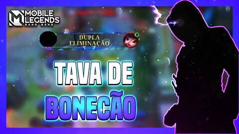 ELES MONTARAM UMA COMP MUITO FORTE MAS EU TAVA COM O BONEÇÃO | Mobile Legends