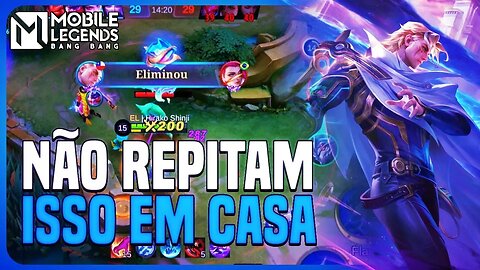 EU FIZ... EU FIZ NOLAN TANK NA RANK!!! NÃO REPITAM | MLBB