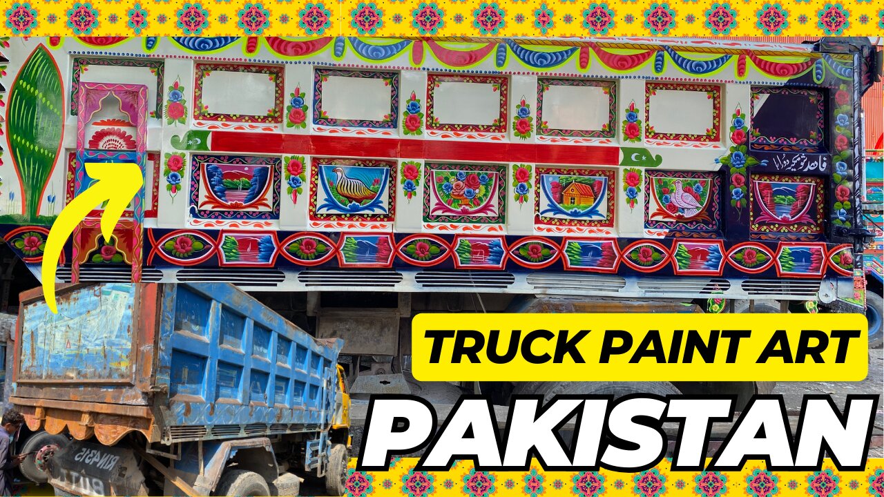 Unlock Your Creativity : How to Make Stunning Truck Art | Truck Art | Mactech Pakistan