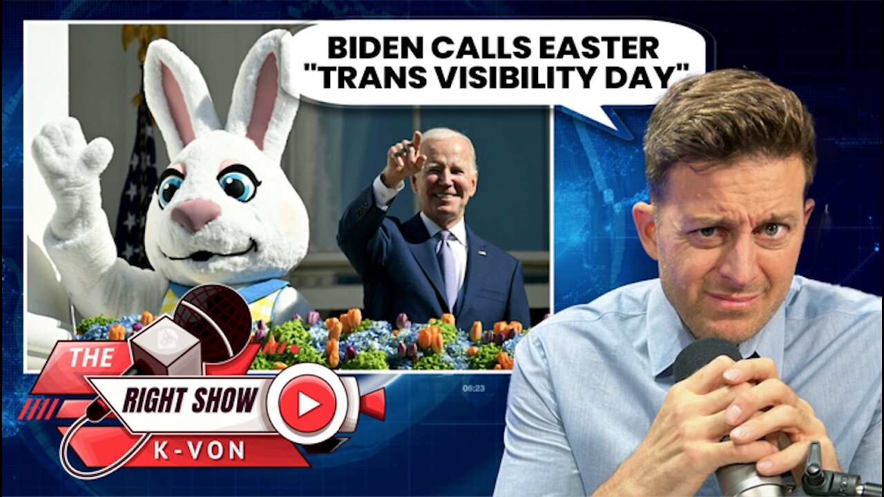 Biden calls Easter "TransDay" & Christmas may be NEXT! (Comedian K-von)