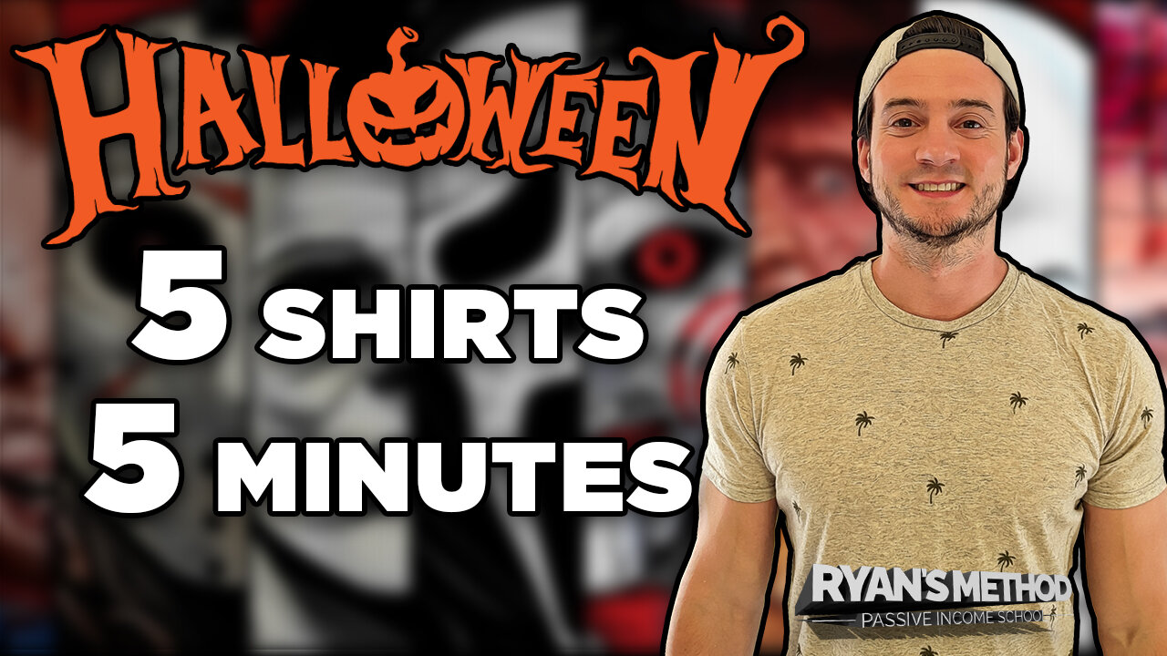 Can I Make 5 Halloween Shirts in 5 Minutes? (YES!)