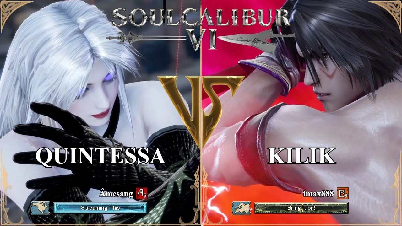 SoulCalibur VI — Amesang (Quintessa) VS imax888 (Kilik) | Xbox Series X Ranked