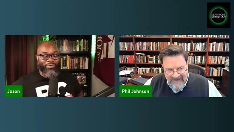 Phil Johnson and pizza