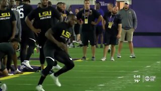 Cyril Grayson's path from LSU track to Tampa Bay Bucs