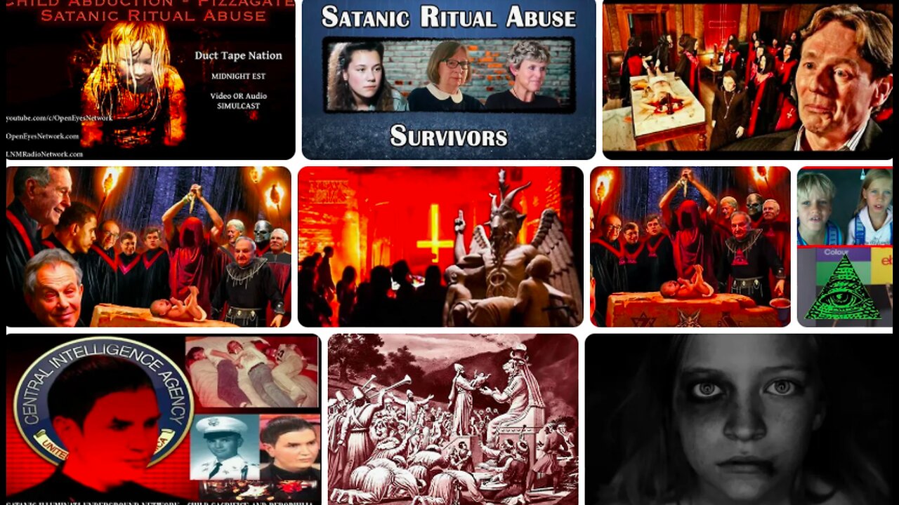 ⚠️ DISTURBING CONTENT ⚠️ ILLUMINATI Satanic Ritual Child Abuse & Sacrifice: The Lost Documentary