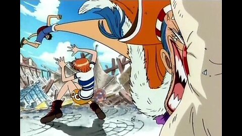 Luffy and Nami Destroyed Buggy and took all his Treasure | One Piece