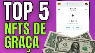 [URGENTE] MAIS TOP 5 NFTS de GRAÇA para você resgatar AGORA.