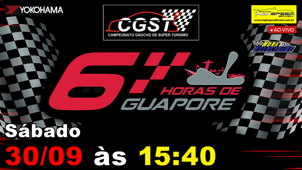 🔴 6 HORAS DE GUAPORÉ | CAMPEONATO GAÚCHO DE SUPER TURISMO | 4ª Etapa 2023 | Guaporé (RS) | Ao Vivo