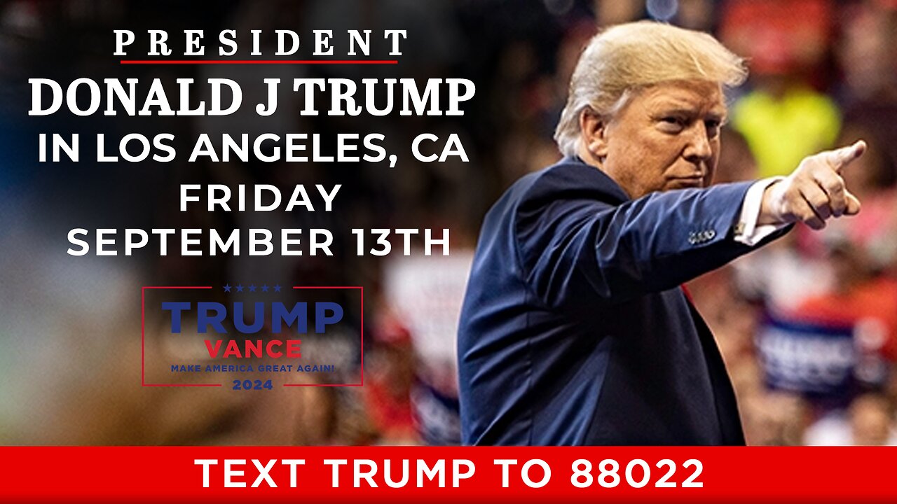 LIVE: President Trump in Los Angeles, CA