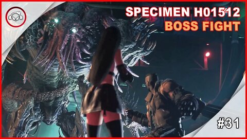 Final Fantasy VII Remake, Cap 16, Specimen H01512 Boss Fight, Gameplay #31 PT BR