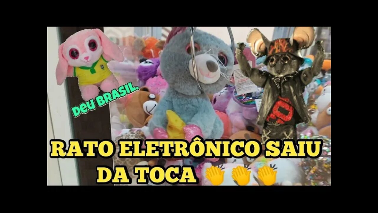 TIRANDO O RATO 🐭 ELETRÔNICO DO BURACO 😱😱😱