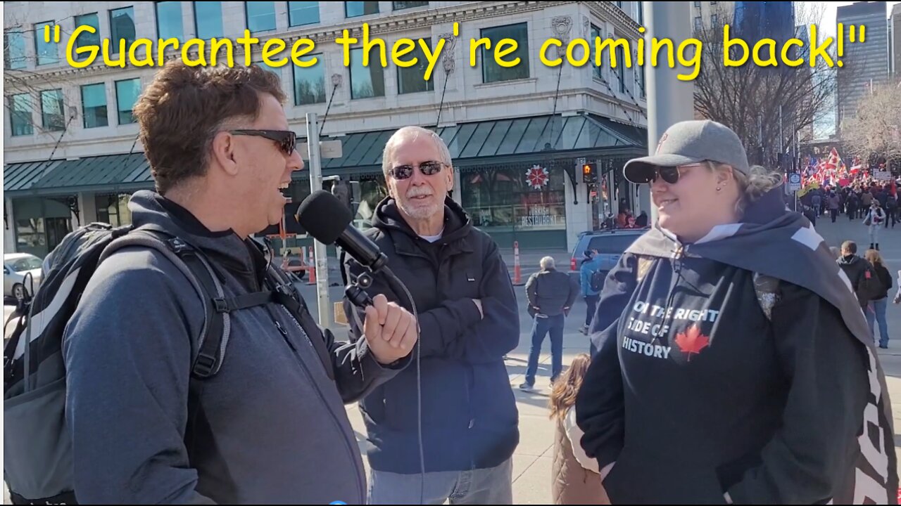 "They are Coming Back" Rally for Freedom March 19th