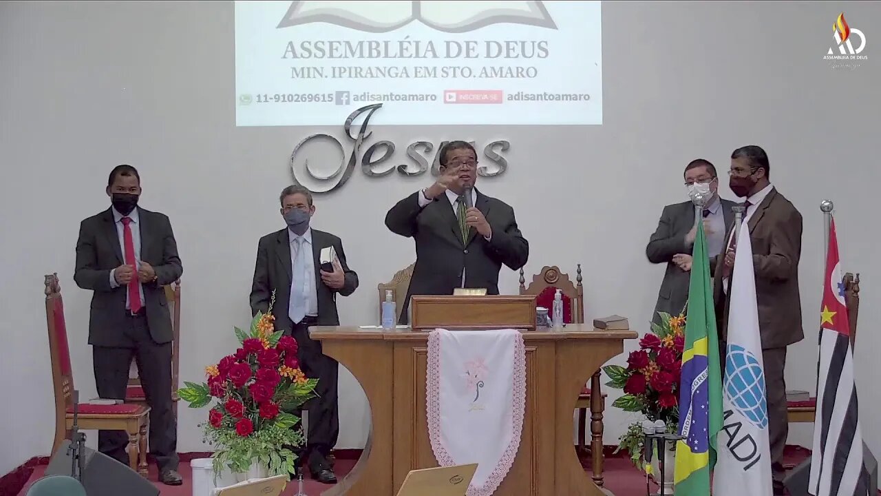 Culto da Família - Pr. Jair Rodrigues (14-11-21) - ADI Santo Amaro