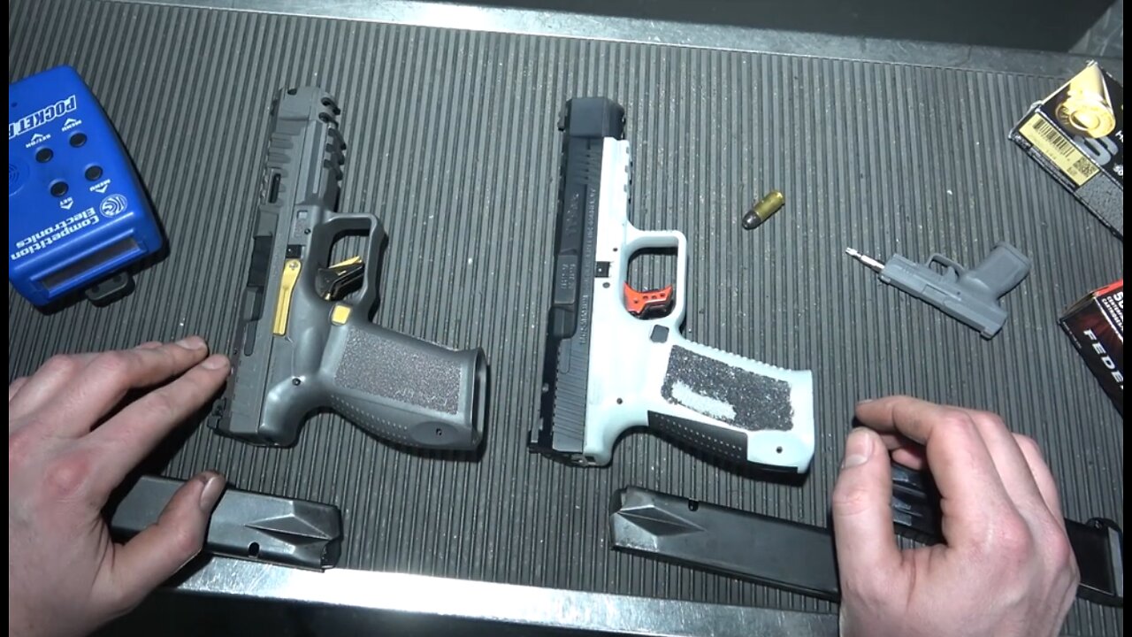 Canik TP9SFX RIVAL Vs. Custom Canik TP9SFX_ Better or Not_ (Unboxing+First Shots)