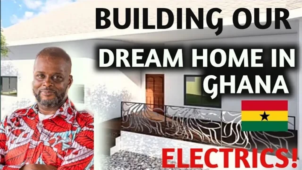 Building Our Dream Home In Ghana | Electrics First Fix| Building Update