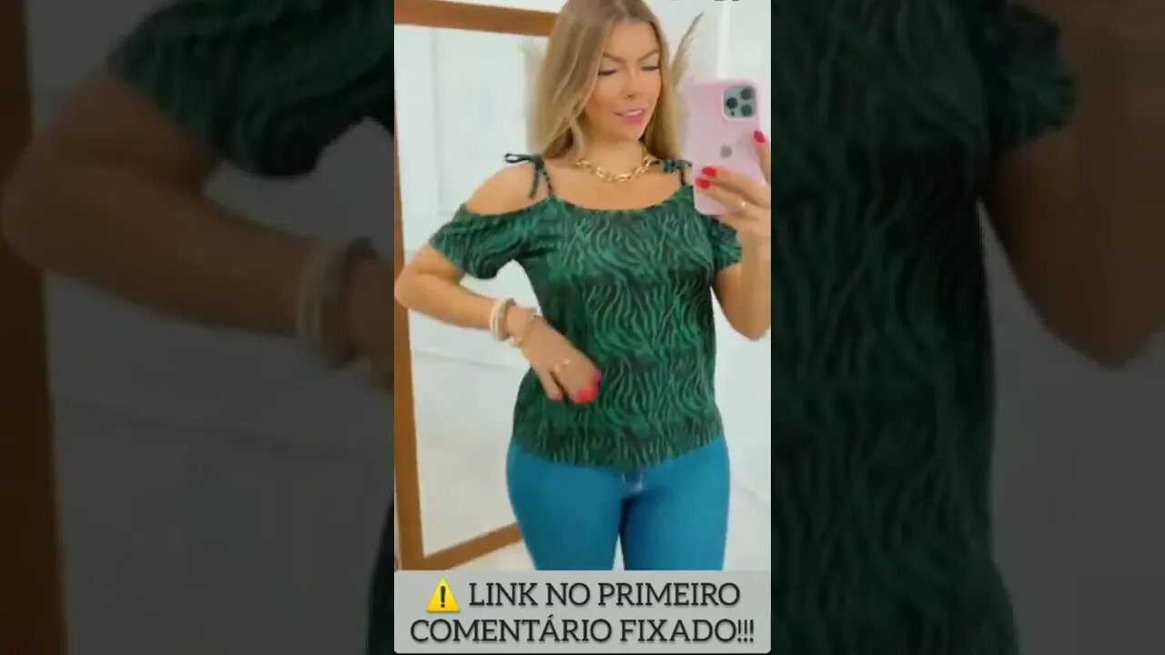 Blusa Ciganinha De Zebra Cores Novas/@shopee