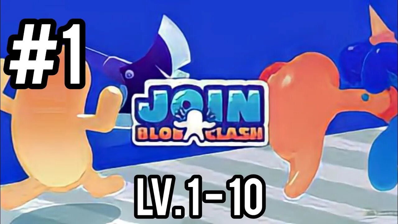 Join Bloop Clash Gameplay Level 1 to 10 - Satisfying Mobile Games