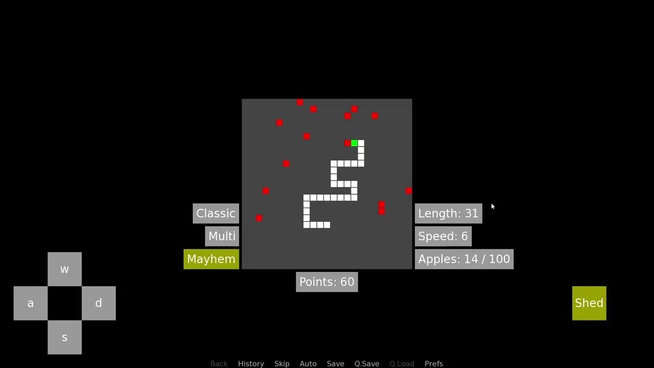 Snake for renpy