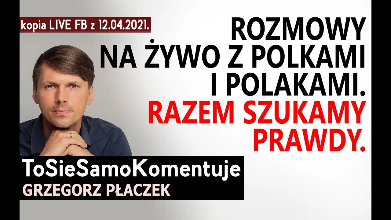 Telefony na żywo - dziś słucham Was i tego, co... w Waszych sercach. Razem szukamy prawdy.