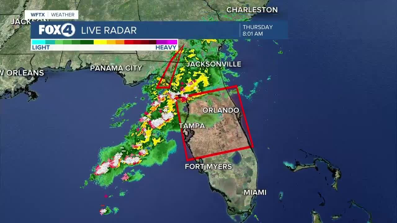 Tornado watch issued for parts of SWFL