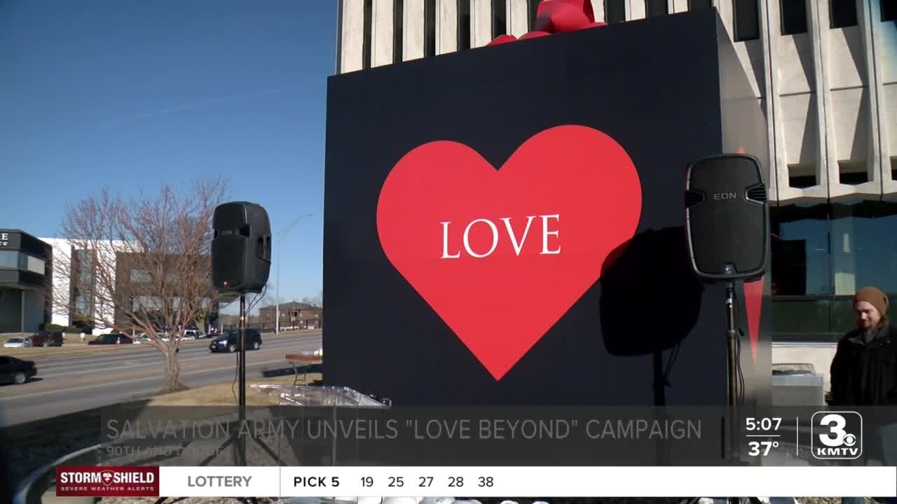 Salvation Army branches out from Christmas to show spirit on Valentine's Day