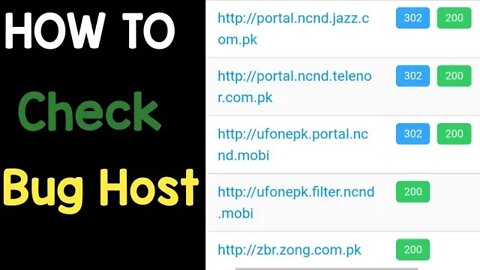 How to check working bug host