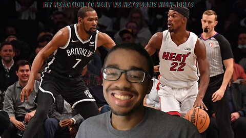 MY REACTION TO HEAT VS NETS HIGHLIGHTS