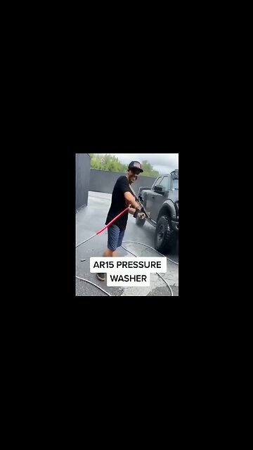An AR-15 Pressure Washer