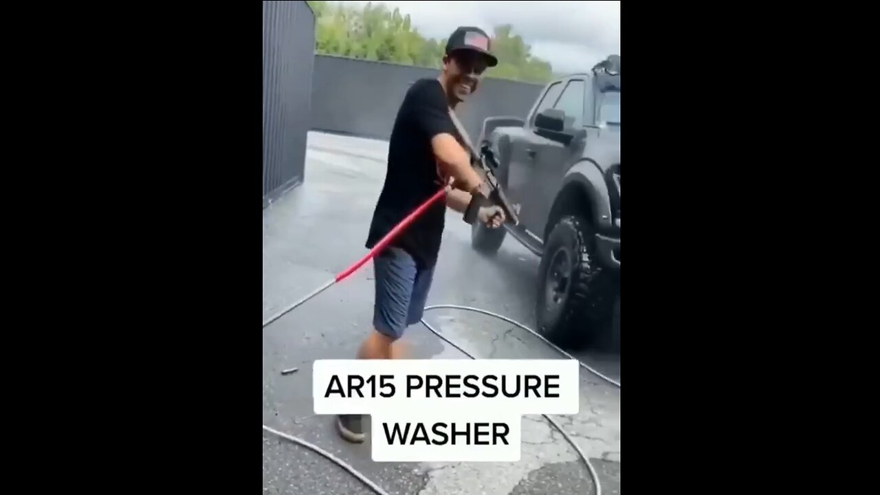 An AR-15 Pressure Washer