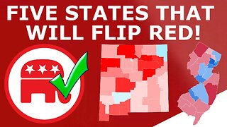 FIVE States That Can FLIP RED by 2030!