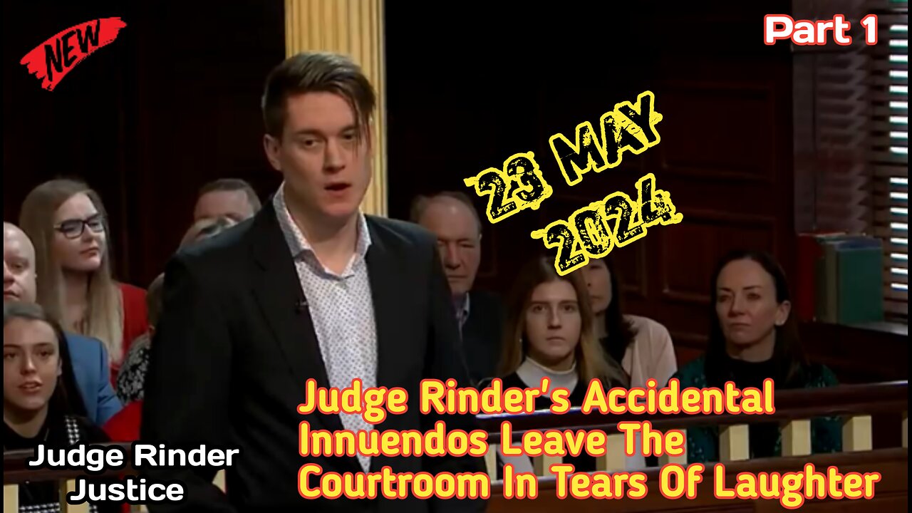 Judge Rinder's Accidental Innuendos Leave The Courtroom In Tears Of Laughter | Part 1