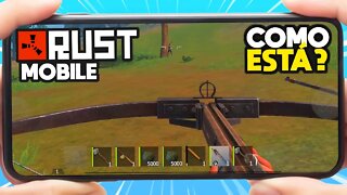 COMO ESTÁ O LAST ISLAND OF SURVIVAL ? COMO ESTA O RUST MOBILE ?