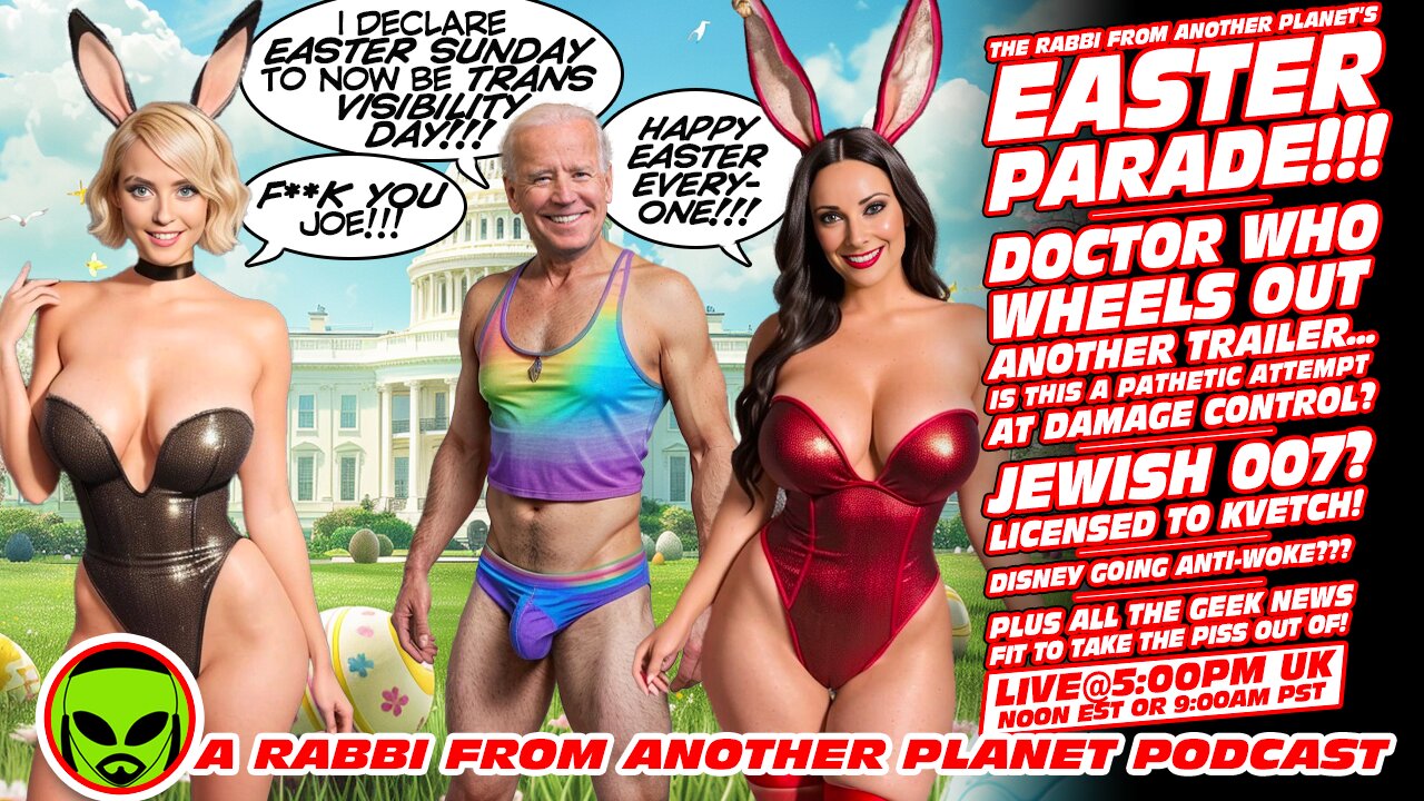 LIVE@5 EASTER PARADE!!! New Doctor Who Trailer (OY VEY)!!! A Kosher 007???