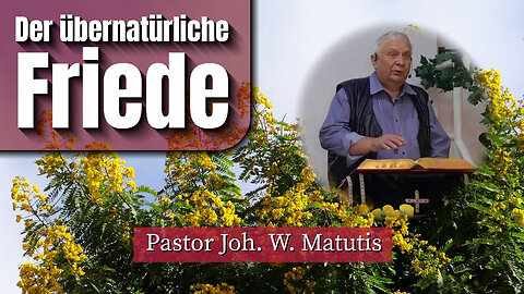 Der übernatürliche Friede