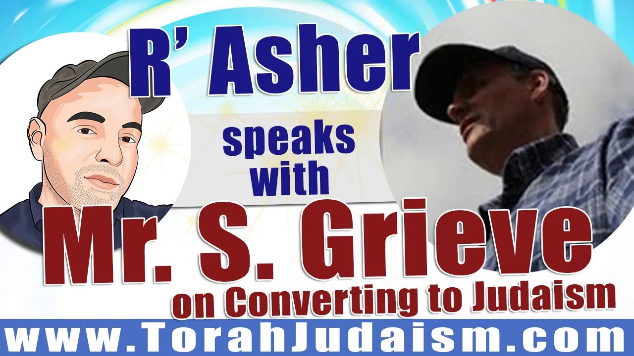 R' Asher speaks with Mr. S. Grieve