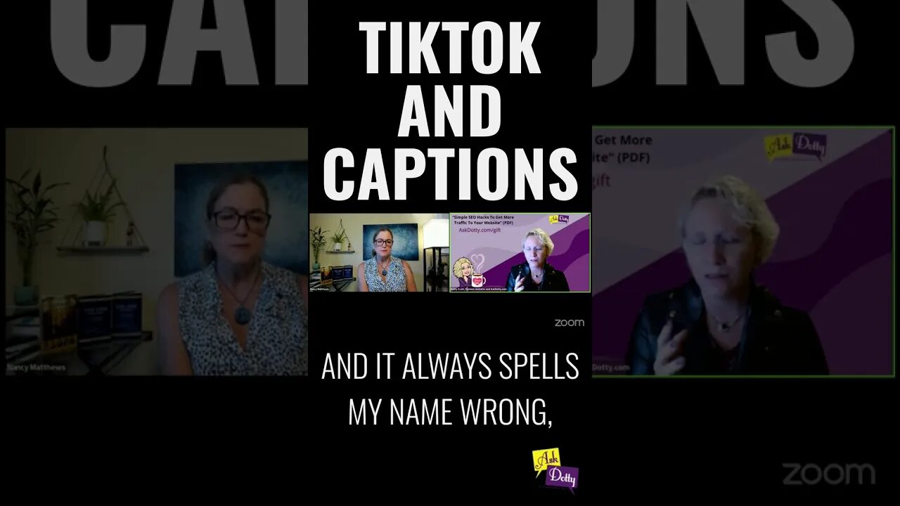 TikTok and Captions