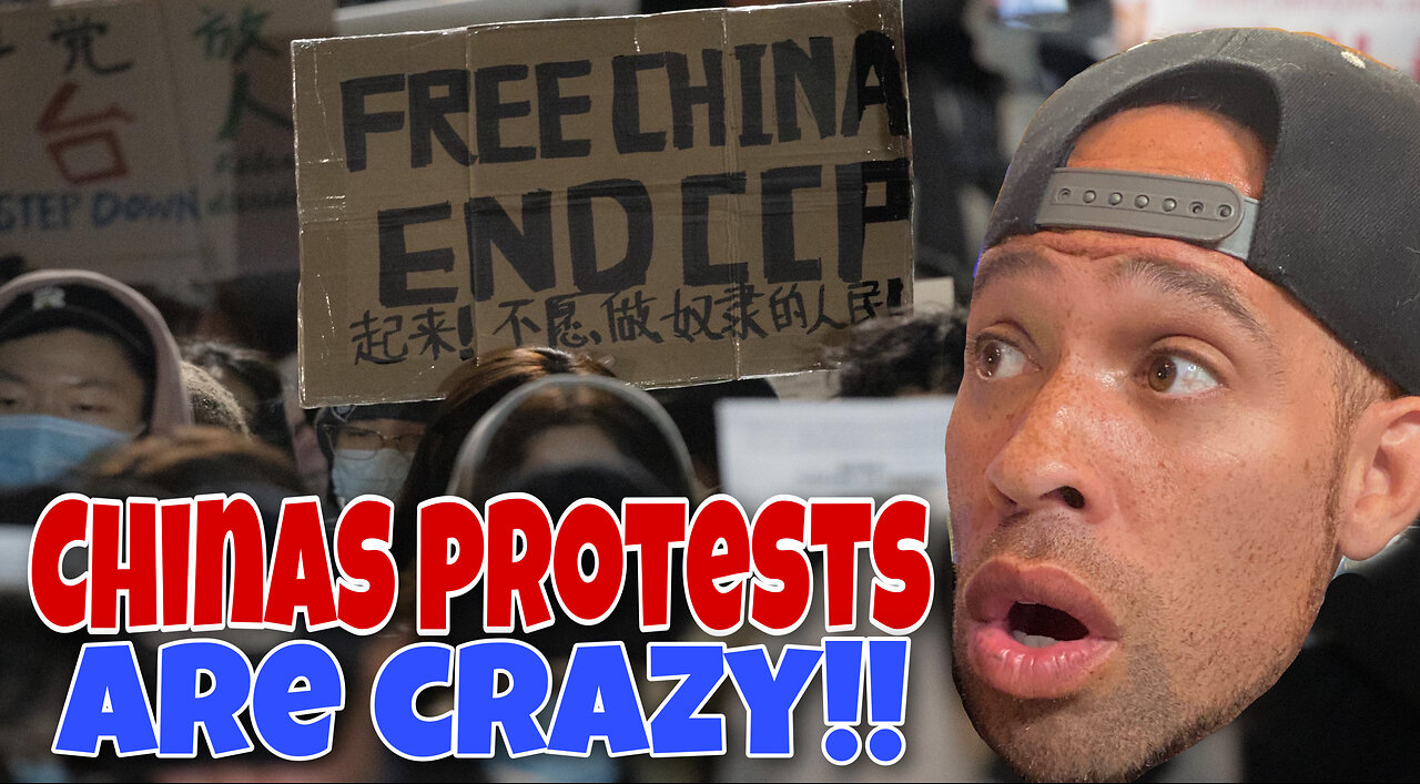 The PROTESTS in CHINA are CRAZY, PAY ATTENTION! WAKE UP AMERICA!