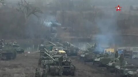 Footage of the crossing of the LNR forces across the Seversky Donets River