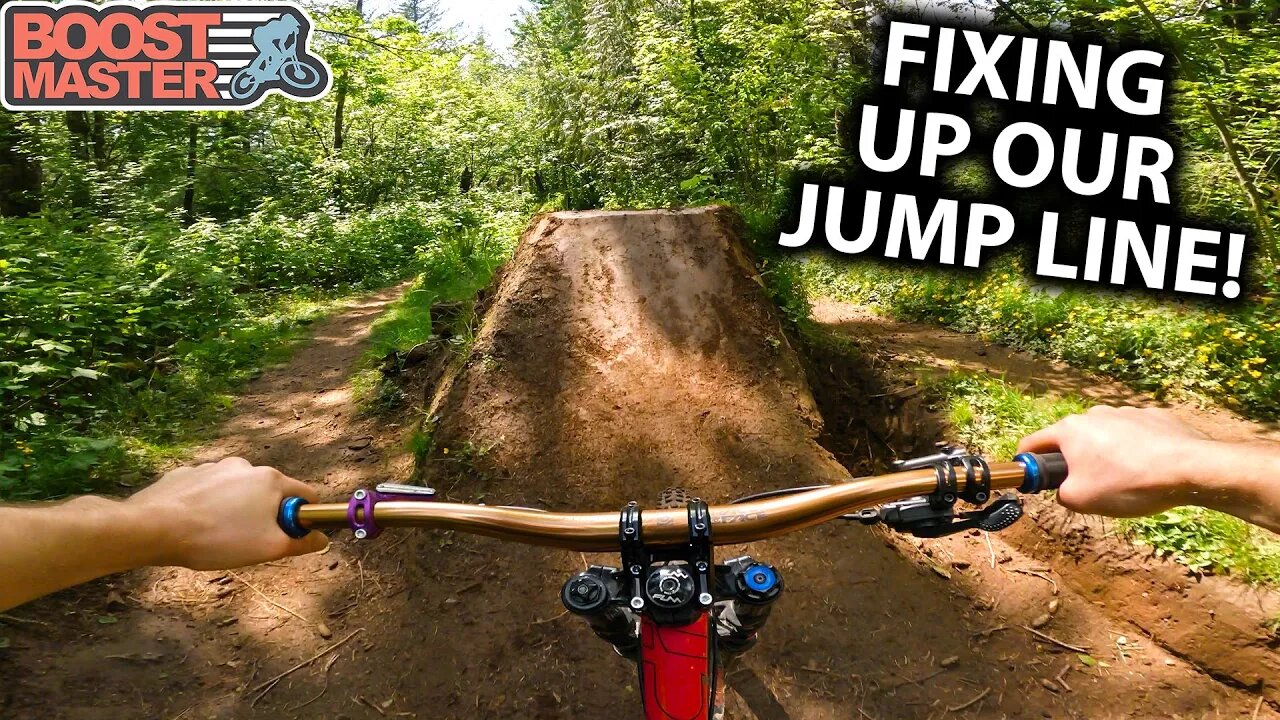 Tuning Up and Sending our SICK LOCAL JUMP TRAIL! | Jordan Boostmaster