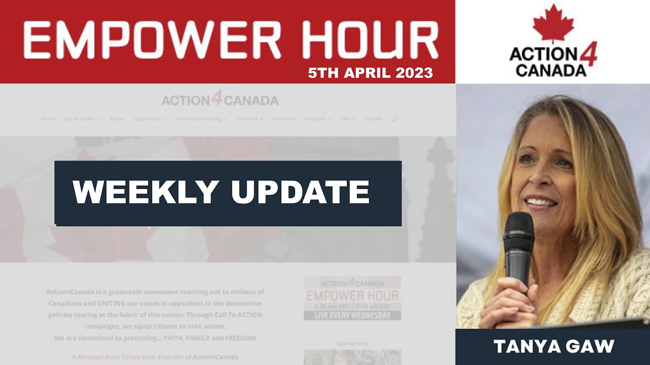 Weekly Update: April 5th with Tanya Gaw