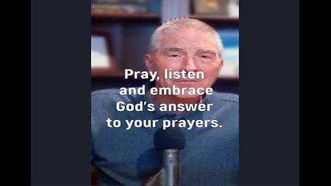 Just Like the Apostle Paul - Pray, Listen, and One More Thing